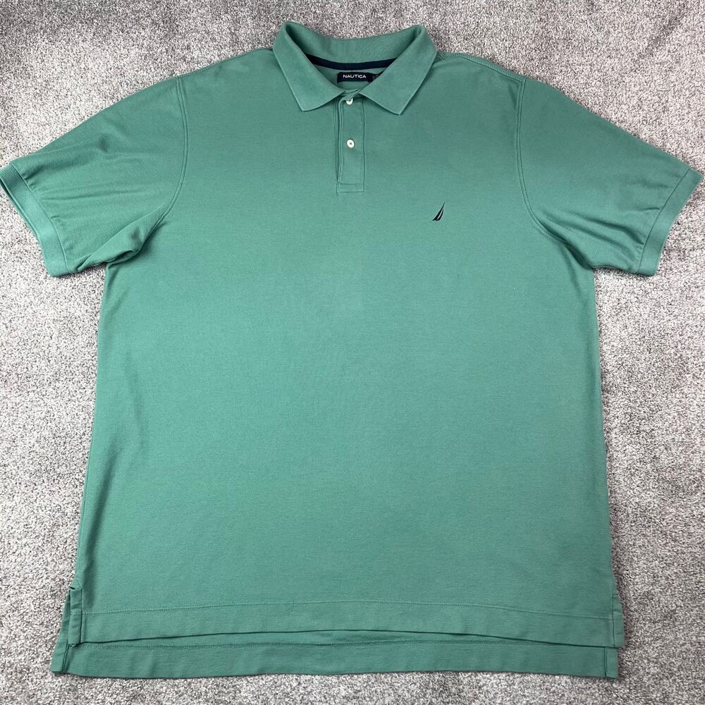 Men's Nautica Polo Green Size XLTall
